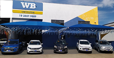 Fachada WB Ve&iacute;culos